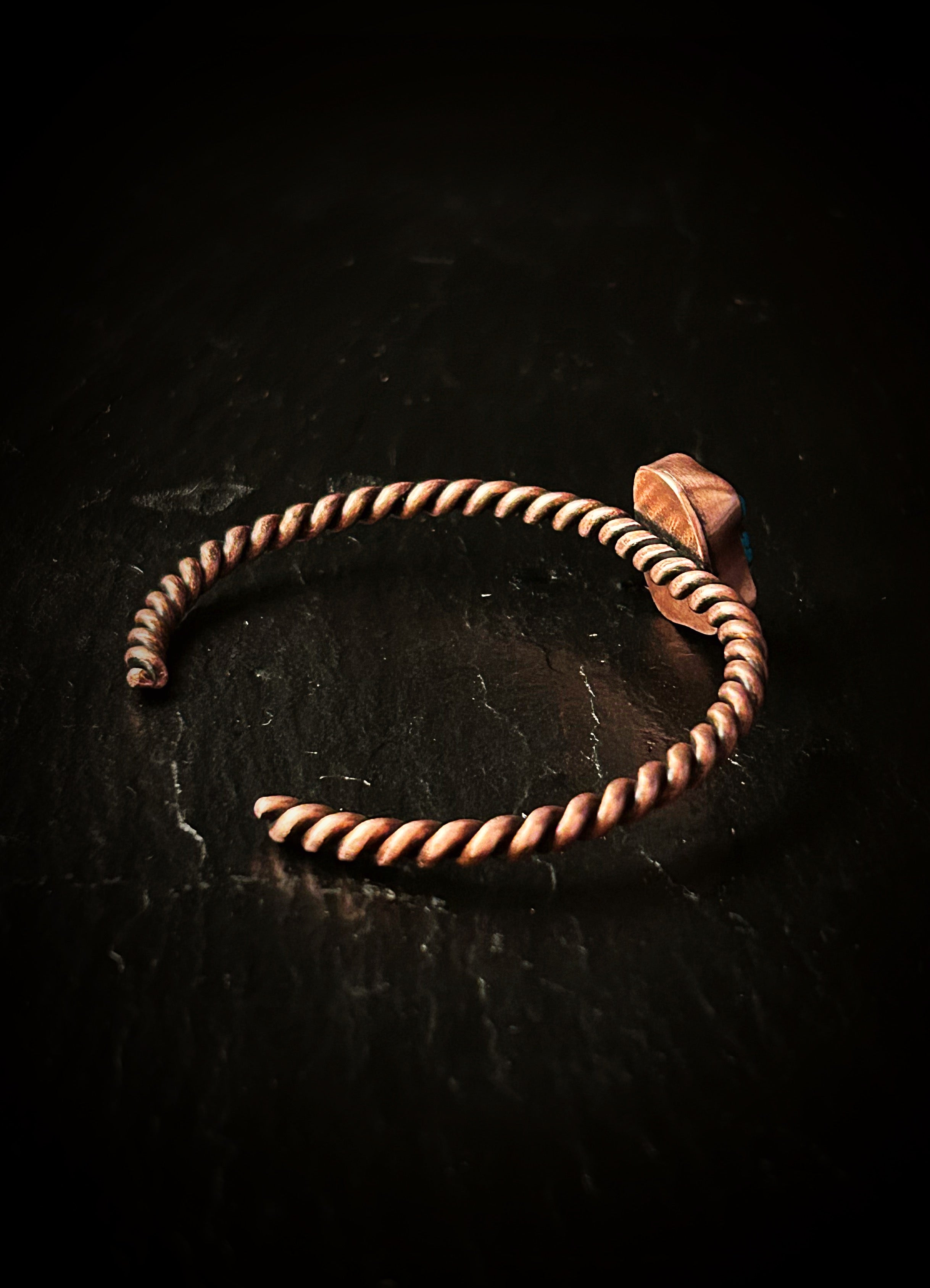 Copper Turquoise Bracelet