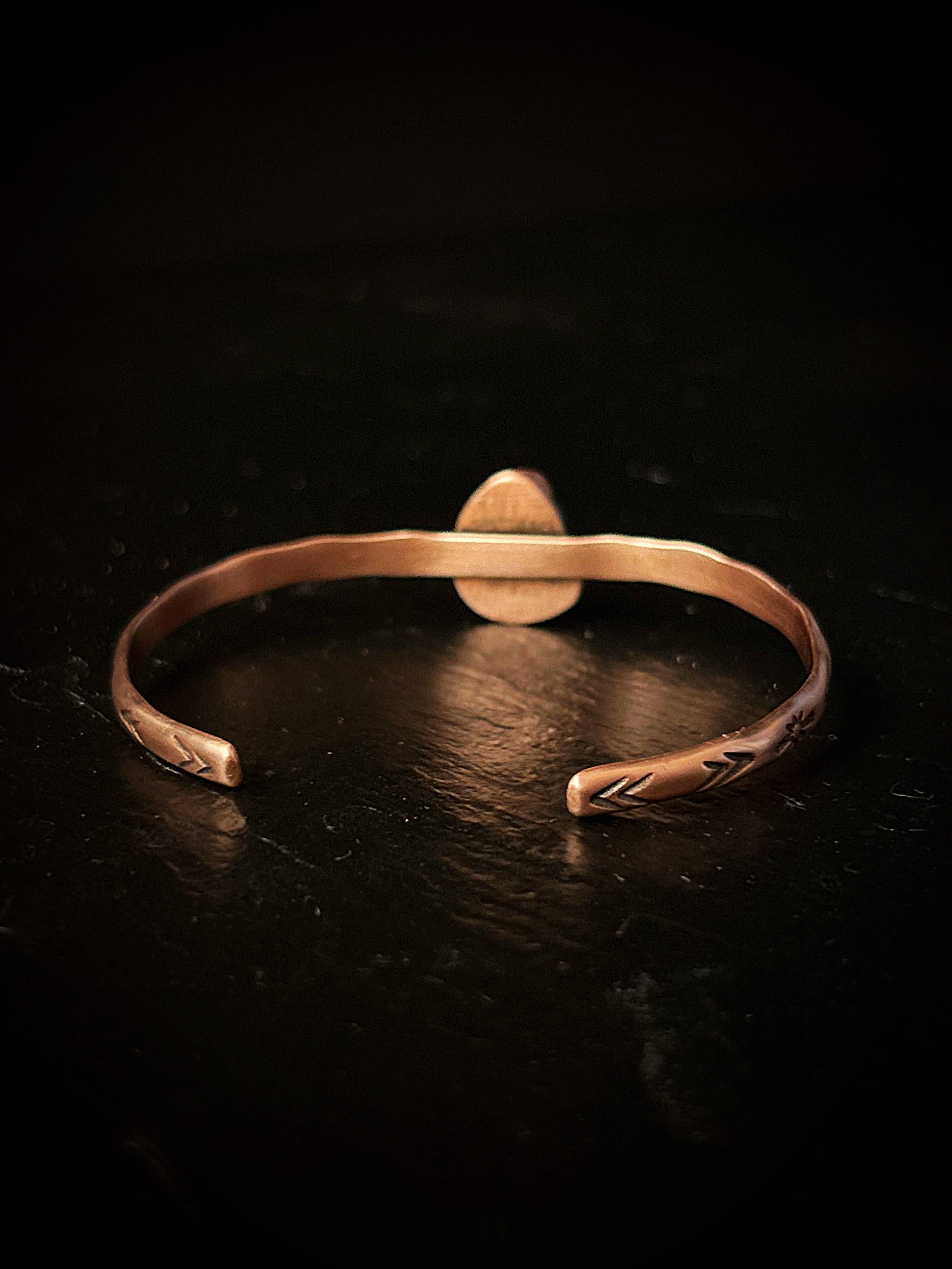 Copper Turquoise Bracelet